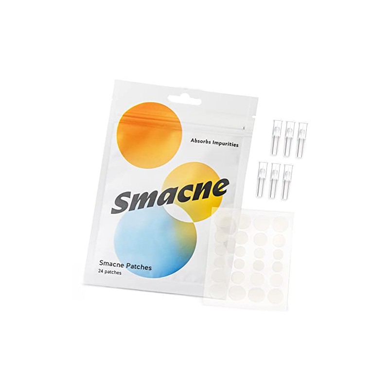 SMACNE Sticks and Acne Pimple Patch, Spot Treatment (12 Sticks