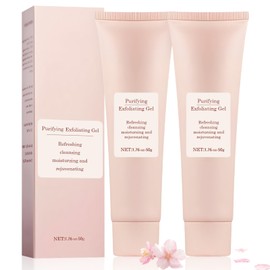 Gel Exfoliante Facial Limpiador con NicotinamidaGel Exfoliante Purificante, Exfoliante Facial Purificante, Limpia profundamente la piel y reduce los  