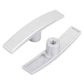 SAQXK 2pcs Aluminum T Handle RV Camper Waste Valve Handles Replacement for Valterra Camco Dump Valve Handles Fits Any 1 1/2" and 3" RV Sewer Gate Valve, RV Gray & Black Water Tank Valve