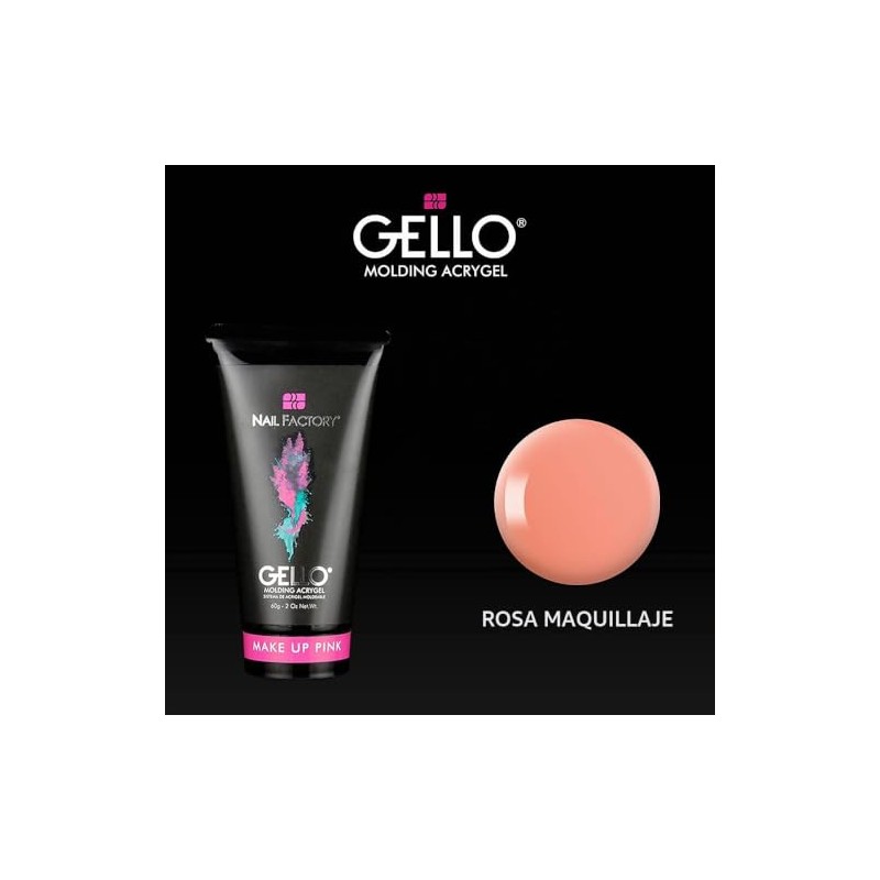 GELLO - GEL ACRÍLICO de Construcción Rápida UV, Acrigel Poly