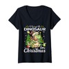 Womens I Want A Dinosaur For Christmas Cute Gifts Xmas