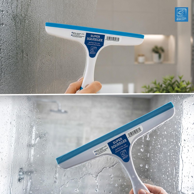 Window Squeegee Glass Cleaning Wiper Rubber Blade For Shower Screen