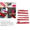 6 Pcs Auto Trim Removal Tool Set Door Panel Fastener
