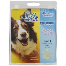 Canine Soft Claws Dog and Cat Nail Caps Take Home Kit, Small, Natural