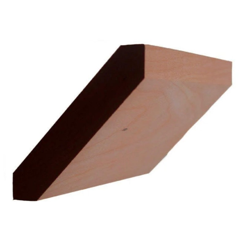 EWCR38 Shaker Craftsmen Crown Moulding Trim, 3/4" x 4", Maple,