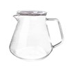 Zerodeko 1pc Versatile Glass Coffee Pot Transparent Milk Jug for