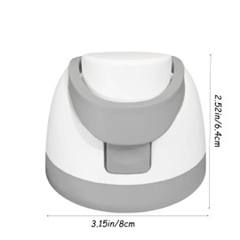 JIZHOUYAO Replacement Lid for Owala Freesip, Replacement Cap Compatible with Owala Freesip Cup 16oz 24oz 32oz 40oz,BPA-Free Replacement One Button Accessory for Owala Free Sip (White)
