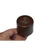 FR Brown Plastic Sofa Legs 1.5 Inches Tall with 5/16
