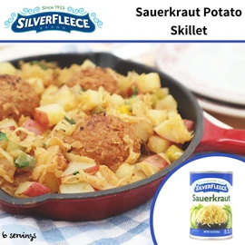 Silver Fleece - Sauerkraut - 14.5 oz - 12 pack