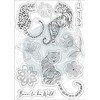 Craft Consortium A5 Clear Stamps-Enchanted Jungle