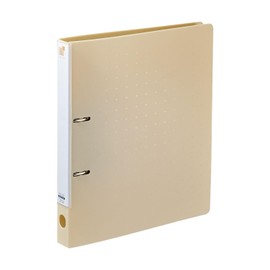 Lihit Lab CUBE FIZZ Ring File Twist Ring Smart Slim A4 Beige F7006-16