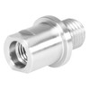 findmall Adaptador de husillo de cabeza de torno convierte 3/4