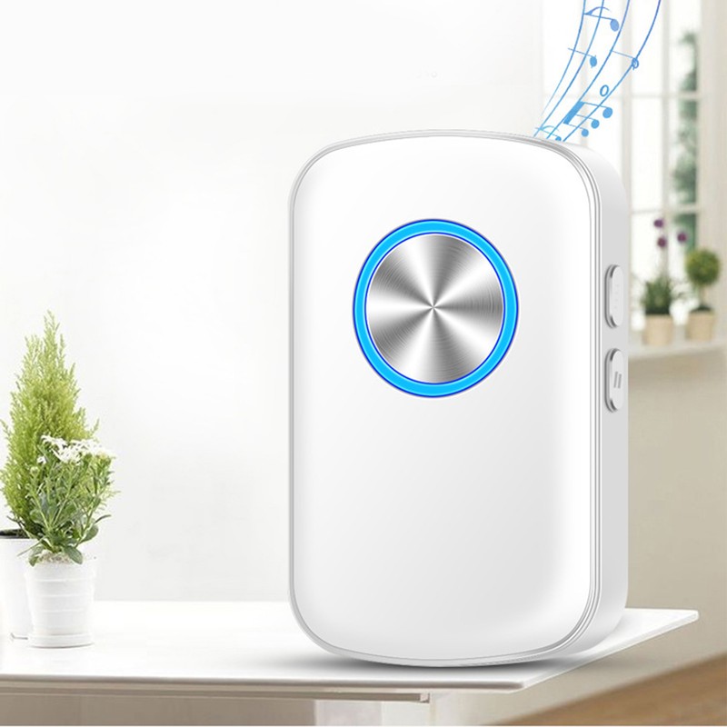 Wireless Doorbell Waterproof Smart Remote Control for The Elderly Pregnant