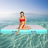 JOOLOOG Inflatable Floating Dock Mat,6 inches Thick Inflatable Stable Platform