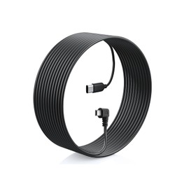 ARIFAYZ USB C to Mini USB Cable, 11.5 Feet, Left Angle, for Dash Cam, Rearview Mirror Cam, Backup Camera