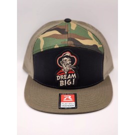 RICHARDSON 168/OTTO  W/ FREEDY KRUEGER  ( DREAM  BIG ) Embroidery Patch