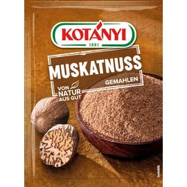 Kotanyi Nutmeg Ground Pack of 5 x 18 g