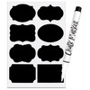 Armiz Labels for Jars 64 PCS - Waterproof Reusable Chalkboard