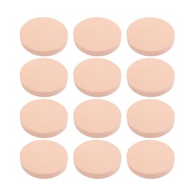 KESYOO Set of 12 Large Makeup Powder Puff Face Sponge Round Skin Color Wet & Dry Makeup Sponge Puff