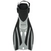 AQUALUNG Fizz Open Heel Fin (Small/Medium, Silver/Black)