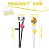 4 Pcs Kids Chopsticks, Chop Sticks, Chopsticks for Kids for