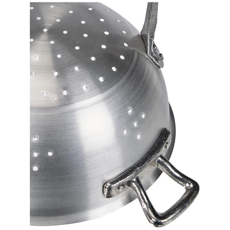 Pentole Agnelli Family Cooking Aluminium Tripodal Pasta Colander With 2