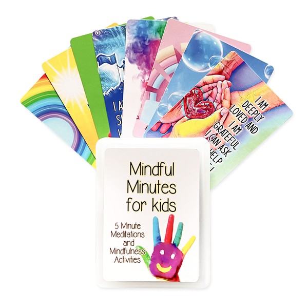 Mindfulness, Meditation and Affirmations Activity Cards for Kids and Teens