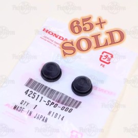 Honda New Genuine HONDA ACURA Rear Rotor Maintenance Hole Rubber Caps 42511-SP0-000 x2