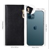 Tipmile Ultra Slim Wallet for Women Bifold Leather RFID Blocking