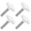 QUARKZMAN Pack of 4 T-wing Screws with Handles Thumb Screws,