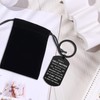ENGZHI Brother Gifts Drive Safe Keychain, I Love You Key
