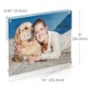 TWING Premium Acrylic Photo Frame Magnet Photo Frame 8x10 Thickness