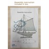 SAILINGSTORY Wooden Sailboat Decor Sailboat Model Boat Decor Ship Model