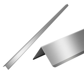 Stainless Steel Wall Corner Guard 2 x 2 x 48 inch 6 Pcs, Metal Wall Corner Protection Guards with 90-Degree Angle for Wall Protection and Decoration.