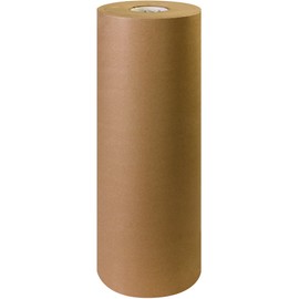 BOX USA Kraft Brown Paper Roll, 40#, 24" x 900', 100% Recycled Paper, Ideal for Shipping, Packing, Moving, Gift Wrapping, Craft, Dunnage and Parcel
