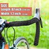 Senston Bike Handlebar Tape, Anti-slip, Shock-Absorbent Cycling Handle Grips, Nero