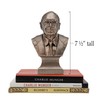 IconiCraft Charlie Munger Berkshire Bust Statue Sculpt