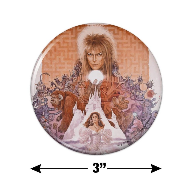 Labyrinth Movie Art Goblin King Jareth David Bowie Kitchen Refrigerator