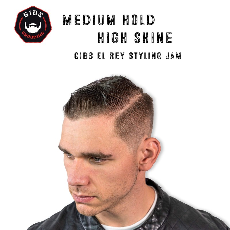 GIBS Grooming El Rey Styling Jam for Men, 7.5 Fl