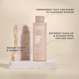 ANNEMARIE BÖRLIND NATUNEO SYSTEM HIGH PERFOMANCE POWDER-TO-FOAM CLEANSER (50 ml) - Gentle Facial Cleansing with Phytoplankton - Removes Makeup & Dirt Particles - For Fresh & Radiant Skin, Vegan