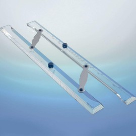 BH Blundell Harling Captain Fields Parallel Rule 400mm