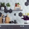 Relaxdays Bamboo Cabinet Insert, H x W x D: 14