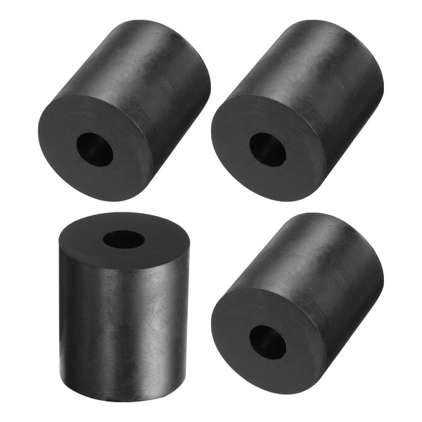 QUARKZMAN Pack of 4 Rubber Spacers, 30 mm Outer Diameter,