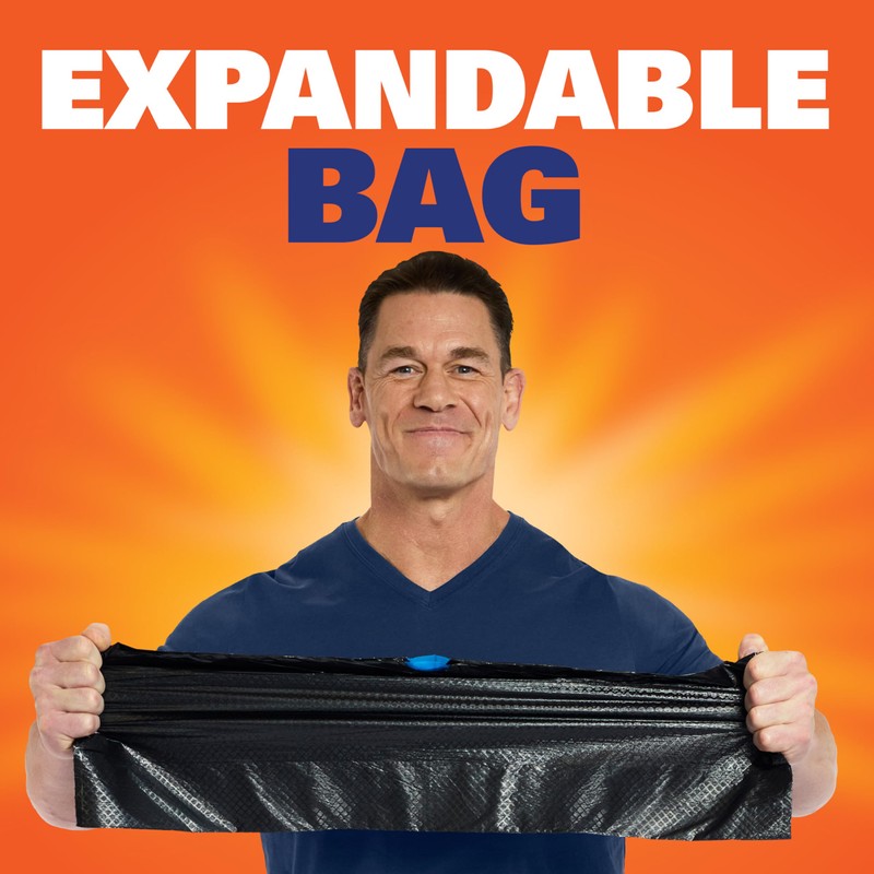 Hefty Ultra Strong 30 Gallon Trash Bags, Large Trash Bags