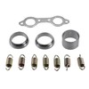 A ABSOPRO 1 Set Exhaust Silencer Pipe Manifold Seal Spring