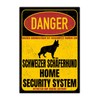Swiss Shepherd Sign Danger Security System Door Sign Dog Sign