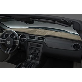 Coverking Custom Fit Dashboard Cover for Select Subaru Impreza Models - Velour (Taupe)