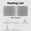 AIKE Durable Stainless Steel Hand Dryer Wall Splash Guard Backsplash