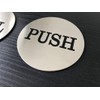Be The Bestest 2" Inch Round Push Pull Door Signs