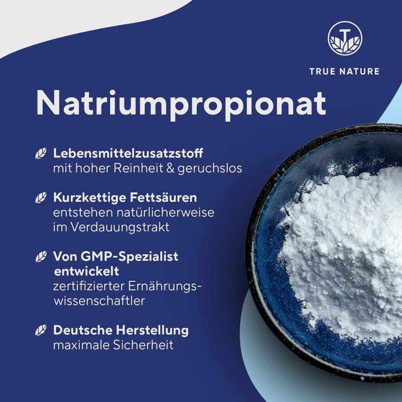True Nature Propionic Acid - High Dose - 500 mg/day